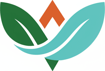 Современный графический логотип для SEO-проекта Trend Nature, чистый и профессиональный дизайн.